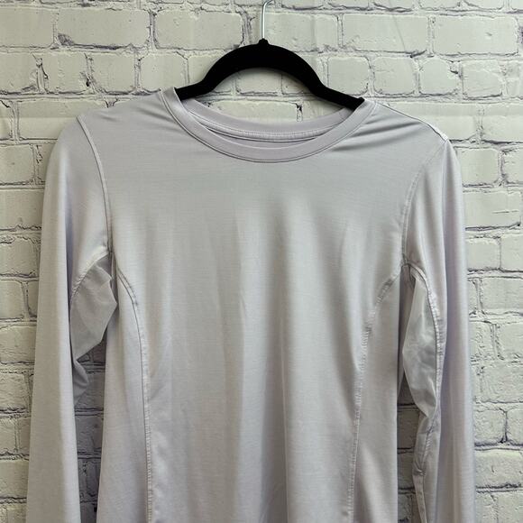 Slazenger Golf Lavender Purple Baselayer Lightweight Long Sleeve Shirt Small - Picture 2 of 7